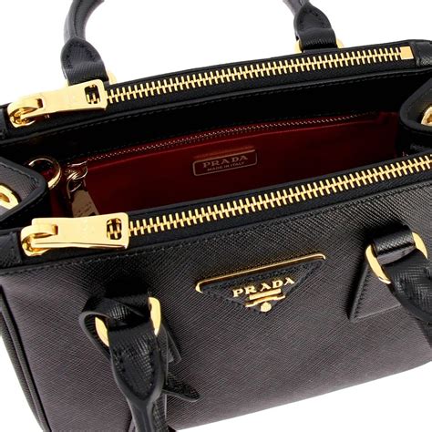 prada black saffiano leather briefcase|prada saffiano tote mini.